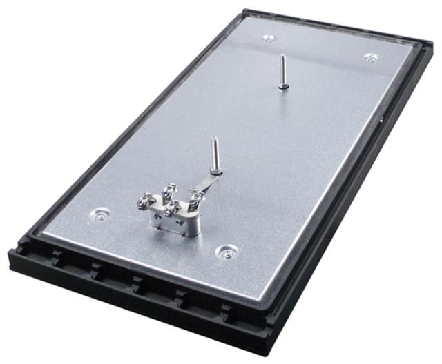 Kogeplade Mål 610x305mm 6500W 400V firkantet