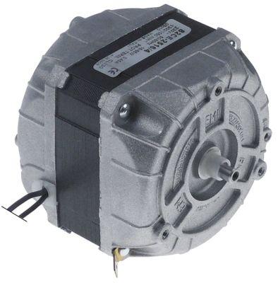 Ventilatormotor 16W 230V H 79mm L 83mm B 83mm 50/60Hz Aksel ø 6/7mm Aksellængde 12mm