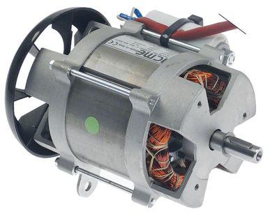 Motor 230V 370W ø 120mm H 230mm BA 72mm ICME 50Hz Kondensator 16µF 1230o/min Aksel ø 17mm