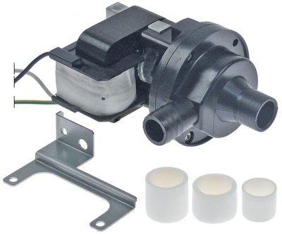 Pumpe REGAL BELOIT Type MIP 1 39-47W 220-240V 50Hz Indgang ø 24mm Udgang ø 22mm L 140mm