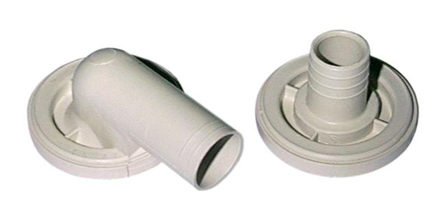 Afløbspumpe 50Hz 100W 230V Indgang ø 22/25/30mm Udgang ø 22mm GRE