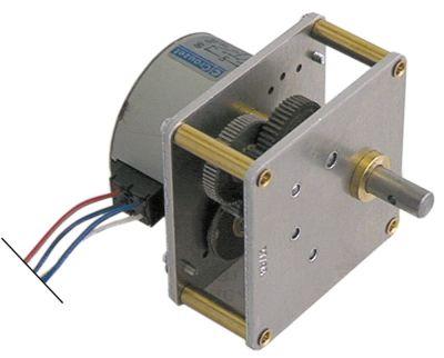 Drevmotor 230V 1o/min Aksel ø 8mm H 80mm L 64mm B 64mm POTIS 50Hz