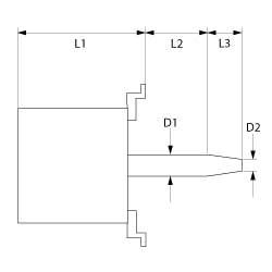 Ventilatormotor Type L9Cw4D-161 220-240/380-415V 37kW 50Hz Faser 3 1400o/min L1 182mm L2 26mm