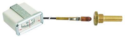 thermometer mounting measurements 58x25.5mm0 up to +120°C capillary pipe 1500mm probe ø 10mm