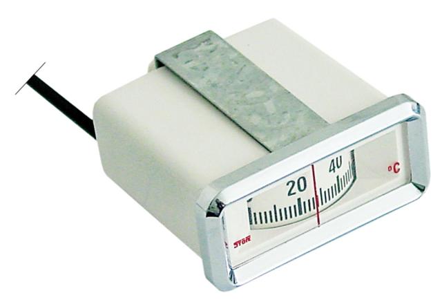 thermometer mounting measurements 58x25.5mm0 up to +120°C capillary pipe 1500mm probe ø 10mm