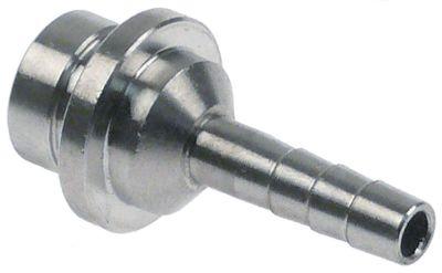 Slangetilslutning AFG Tilslutning Indstik 14x8mm CNS til Øl DN 4mm lige Tylle ø 6mm