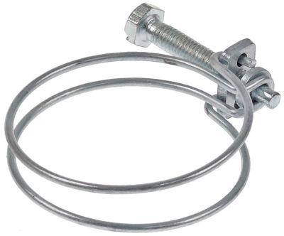 Slangebånd Stål galvaniseret ø 53mm VPE 10Stk.