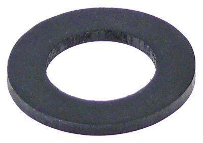 Fladpakning Gummi ID ø 17mm UD ø 28mm Materialestyrke 2mm VPE 1 Stk.
