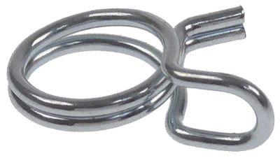 Trådklemme Stål galvaniseret ø 9,8-10,4mm Trådtykkelse ø 12mm VPE 100 Stk.