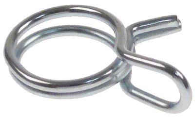 Trådklemme Stål galvaniseret ø 10,4-11mm Trådtykkelse ø 12mm VPE 100Stk.