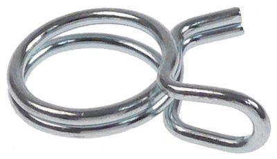 Trådklemme Stål galvaniseret ø 12,9-13,6mm Trådtykkelse ø 15mm VPE 100 Stk.