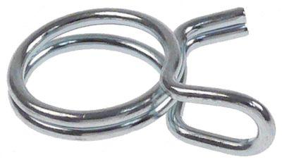 Trådklemme Stål galvaniseret ø 13,6-14,4mm Trådtykkelse ø 15mm VPE 100 Stk.