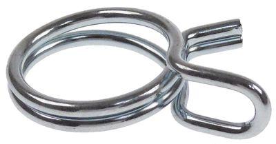 Trådklemme Stål galvaniseret ø 15,1-15,9mm Trådtykkelse ø 18mm VPE 50 Stk.