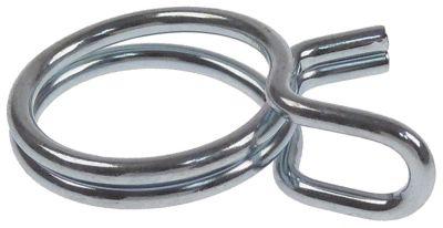 Trådklemme Stål galvaniseret ø 15,9-16,8mm Trådtykkelse ø 18mm VPE 50Stk.