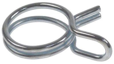 Trådklemme Stål galvaniseret ø 17,7-18,7mm Trådtykkelse ø 19mm VPE 50 Stk.