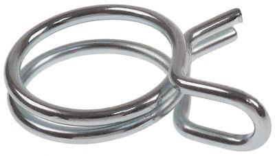 Trådklemme Stål galvaniseret ø 21,5-22,6mm Trådtykkelse ø 22mm VPE 50 Stk.