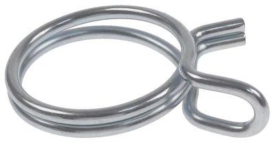 Trådklemme Stål galvaniseret ø 31,8-33,4mm Trådtykkelse ø 28mm VPE 20 Stk.