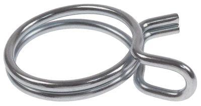 Trådklemme Stål galvaniseret ø 33,9-35,7mm Trådtykkelse ø 28mm VPE 20 Stk.