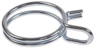 Trådklemme Stål galvaniseret ø 36,2-38mm Trådtykkelse ø 3mm VPE 20 Stk.