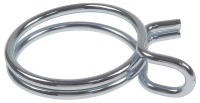 Trådklemme Stål galvaniseret ø 41-43,2mm Trådtykkelse ø 32mm VPE 20 Stk.