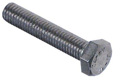 Sekskantskrue DIN 933 / ISO 4017 Gevind M8 CNS SW 13 Gevind L 40mm VPE 20Stk.