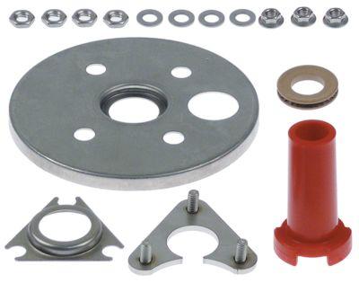 Simmerring ID ø 15mm UD ø 27mm sæt Simmering Flange Monteringslære med monteringsmateriale