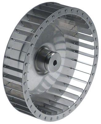 Ventilatorhjul H1 38mm H2 28mm D1 ø 164mm D2 ø 8mm D3 ø 8mm Skovle 36