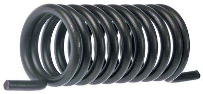 Drejefjeder ø 51mm Trådtykkelse ø 65mm L1 28mm L2 101mm L3 28mm IP højre
