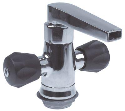 monobloc tap with outlet