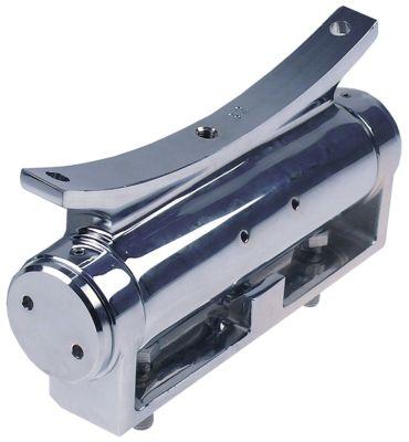 Dækseldrejeled L 230mm til runde dæksler Fjedertykkelse 4mm BA1 150mm Flangeradius 320mm