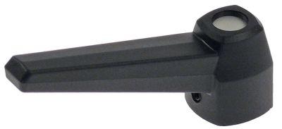 Greb H 37mm L 70mm Akseholder 6x6mm til tømningshane