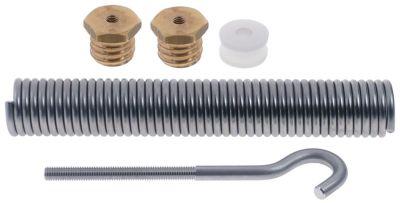 Trækfjeder ø 33mm Trådtykkelse ø 45mm L1 230mm sæt