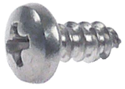 Skrue L 9mm CNS ø 55mm til efterspulearm VPE 1Stk.