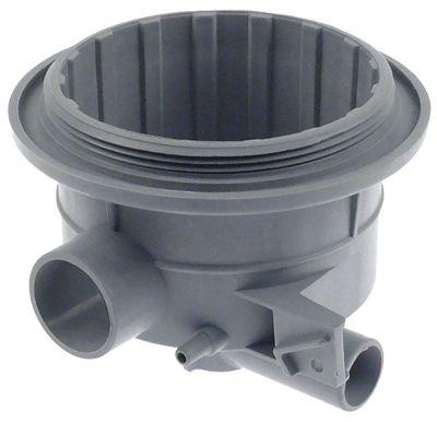 Suge-/afløbselement ID ø 115mm UD ø 158mm H 120mm Slange ø 30/43mm