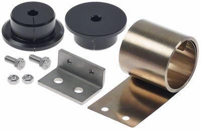 Rullefjeder B 40mm ID ø 365mm Boring ø 5mm BA 18mm med holder Laskelængde 60mm