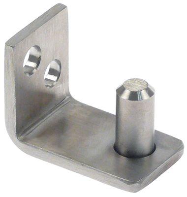 Drejeleje L 41mm B 32mm H 25mm IP oppe Materialestyrke 4mm Bolt 19mm Bolt-ø 10mm