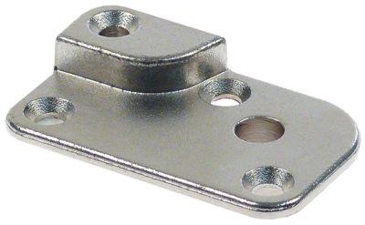 Drejeleje L 60mm B 36mm H 22mm Materialestyrke 3mm Bolt 12mm