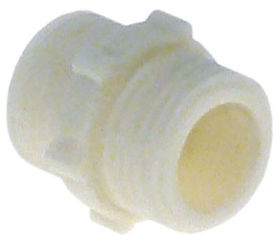 Dobbeltnippel Gevind 1/2