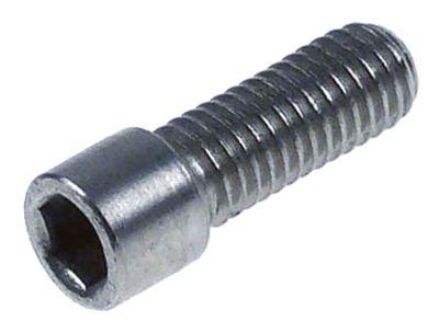 Skrue DIN 912/ISO 4762 Gevind M8 CNS SW 6 Gevind L 20mm VPE 1 Stk.