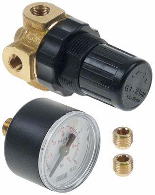 Trykreduktionsventil med manometer