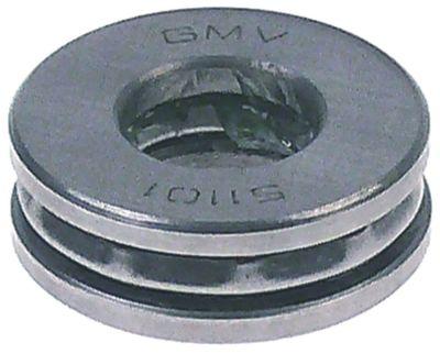 Aksial-rillekugleleje Type 51101 Aksel ø 12mm UD ø 26mm B 9mm DIN 711