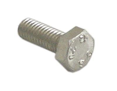 Sekskantskrue DIN 933 / ISO 4017 Gevind M6 CNS SW 10 Gevind L 16mm VPE 1 Stk.
