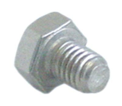 Skrue DIN 933 / ISO 4017 Gevind M8 CNS til boiler Gevind L 10mm VPE 1Stk.