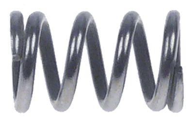 Trykfjeder ø 115mm L 17mm Trådtykkelse ø 17mm Rustfrit stål