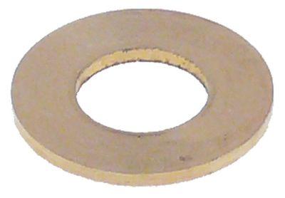 Underlagsskive ID ø 75mm UD ø 15mm Messing Materialestyrke 1mm VPE 1Stk.