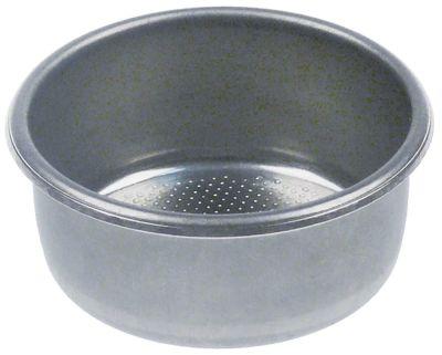 Kaffesi ø 60mm H 25mm Kaffemængde  -g Kopper 2 Indbygning ø 54mm