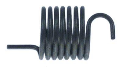 Drejefjeder ø 143mm Trådtykkelse ø 13mm L1 8mm L2 13mm L3 65mm VPE 1 Stk.