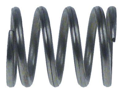 Trykfjeder ø 16mm L 20mm Trådtykkelse ø 18mm til damp-/vandhane