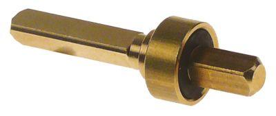 Ventil UD ø 16mm L 528mm Tilløb Gruppe Akse trekantet