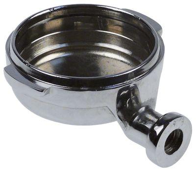 Siholder Messing forkromet ID ø 62mm Udløb 3/8